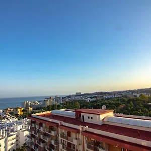 Estudio Jjupiter 250 M Del Mar Con Vistas Al Mar Piscinas Benalmadena